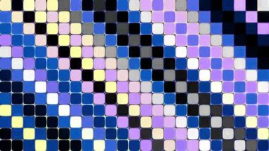 Kusursuz döngü soyut hareket arkaplanı. Soyut polka nokta görüntüsü.