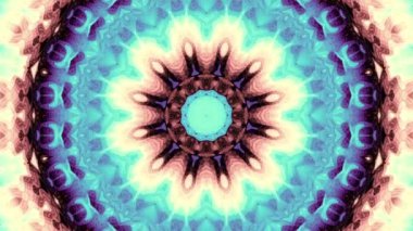 Süslemeli mandala döngü arkaplanı