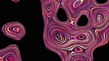 Psikedelik hareket arkaplanı