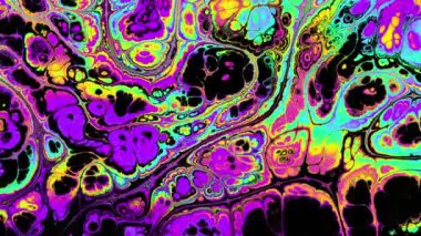 Psikedelik hareket arkaplanı