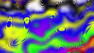 Psikedelik hareket arkaplanı