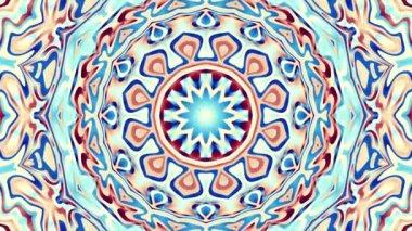 Süslemeli mandala döngü arkaplanı