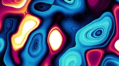 Psikedelik hareket arkaplanı