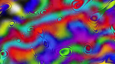 Psikedelik hareket arkaplanı