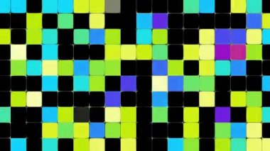 Kusursuz döngü soyut hareket arkaplanı. Soyut polka nokta görüntüsü.