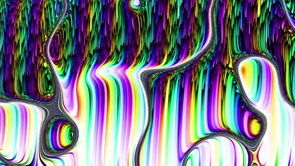 Psychedelic moving background — Stock Video