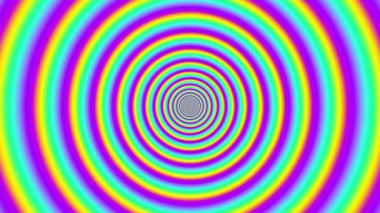 Süslemeli mandala döngü arkaplanı