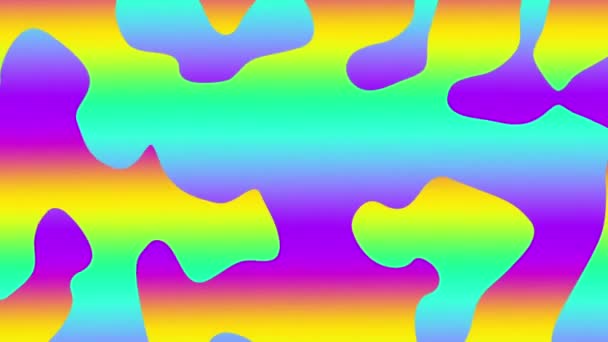 Psychedelischer Hintergrund — Stockvideo