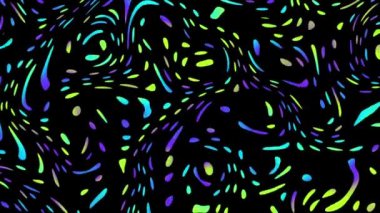 Kusursuz döngü soyut hareket arkaplanı. Soyut polka nokta görüntüsü.