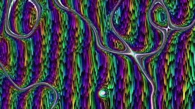 Psikedelik hareket arkaplanı