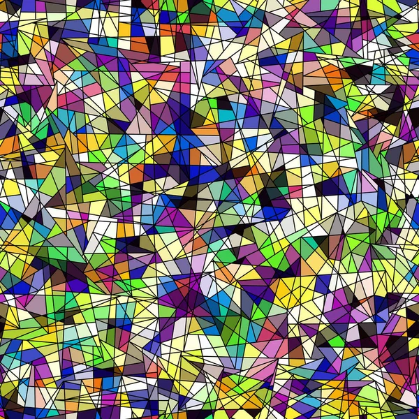 Vektornahtloses Mosaikmuster. Künstlerischer Hintergrund. — Stockvektor