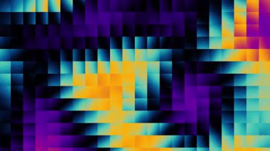 Canlı VHS tarzı gökkuşağı gökkuşağı mavisi beyaz pisikedelik kumlu gradyan renk akışı dalgası siyah arka planda, müzik kapağı dans partisi poster tasarımı. 1970 'li, 70' li, 80 'li, 90' lı yılların Retro Renkleri