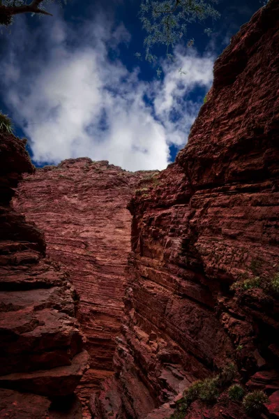 Una Hermosa Vista Garganta Del Diablo Cafayate Salta — Foto de Stock