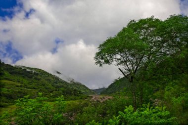 Escoipe 'nin güzel manzarası, Salta, Arjantin