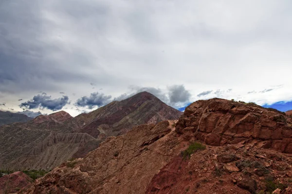 Krásný Výhled Slavný Seven Colors Hill Purmamarca Jujuy Argentina — Stock fotografie