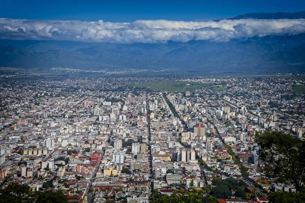 Vista Desde Colina San Bernardo Salta Argentina — Foto de Stock
