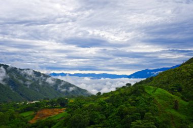 Santa Fe de Antioquia, Kolombiya 'dan güzel bir manzara.