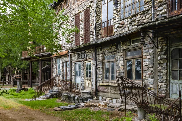 Campanopolis,Buenos Aires, Arjantin'de terk edilmiş bina
