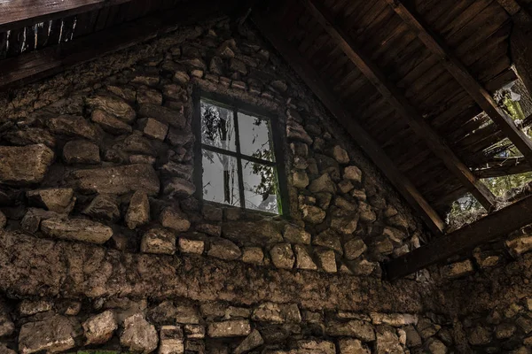 Edificio Abandonado Campanopolis Medieval Village Buenos Aires Argentina — Foto de Stock