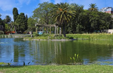 Buenos Aires, Arjantin-02/10/2019: yeni Ecoparque bir görünüm, eski Buenos Aires Hayvanat Bahçesi