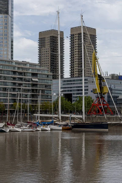 Buenos Aires Argentine 2017 Une Vue Sur Célèbre Quartier Port — Photo