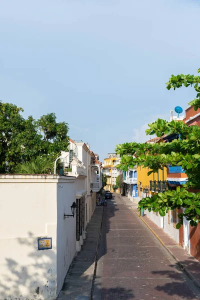 Cartagena Indias Kolumbia 2018 Widok Miasto Cartagena Indias — Zdjęcie stockowe