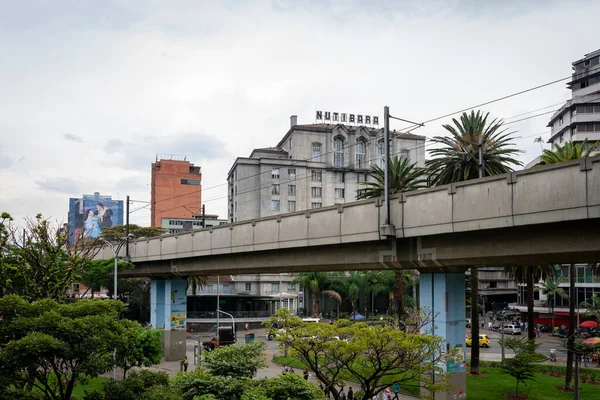 Medellin Colombia 2018 View Medellin Downtown — Stock Photo, Image