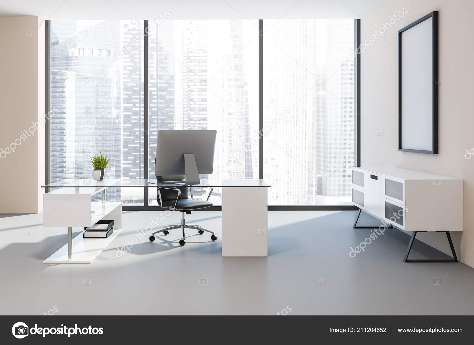IVM - Italian high quality executive office desk Athos, attorney desk