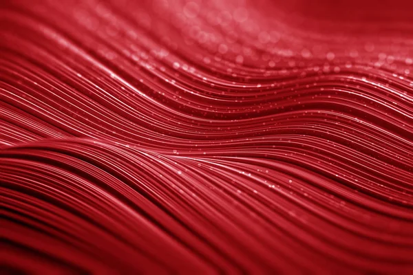 Абстрактные Волны Темно Красном Фоне Поверхности Концепция Искусства Творчества Воображения — стоковое фото