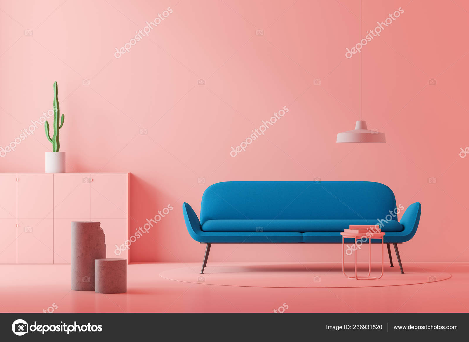 Pink and 2024 blue sofa