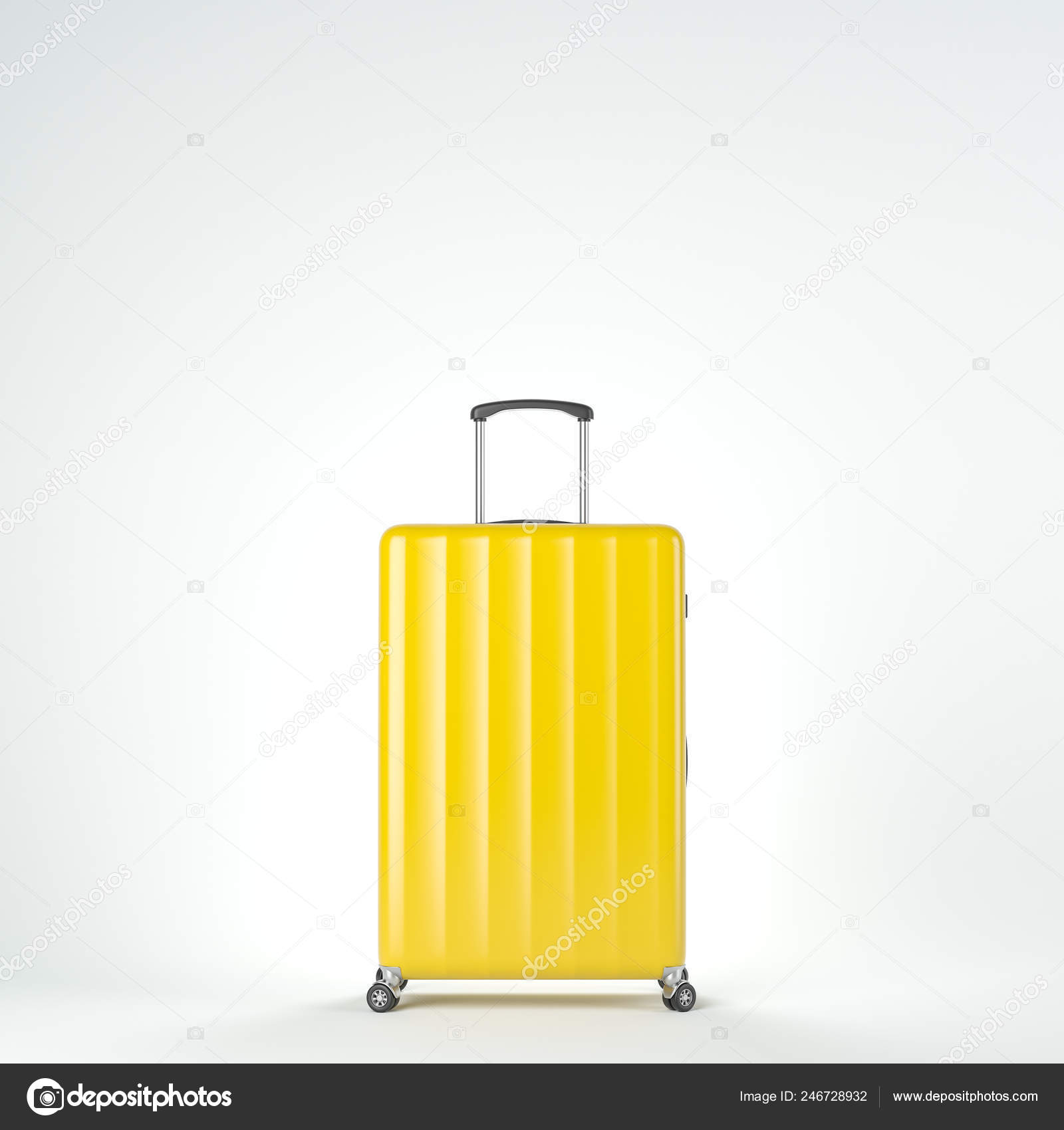Bright sales yellow suitcase