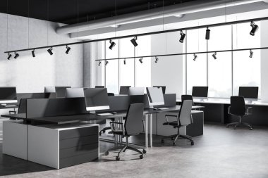 Sanayi tarzı office köşe