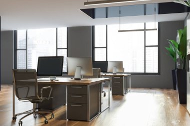 Açık alan office windows ile gri