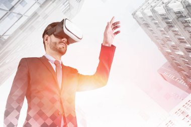 İşadamı Vr gözlük City