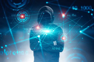 Tanınmayan hacker, ikili kod ve hud