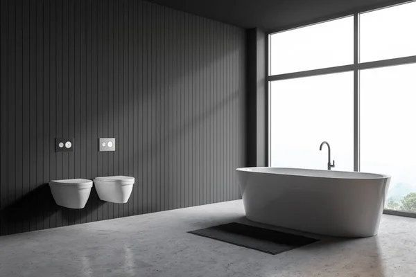 Modern, világos fürdőszoba belső — Stock Fotó