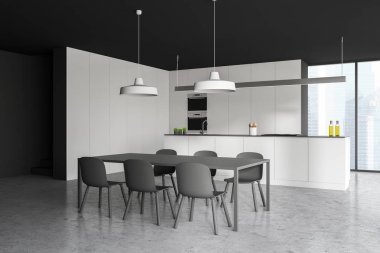 Modern tarz mutfak iç.