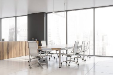 Modern konferans odası iç Şehir Manzaralı