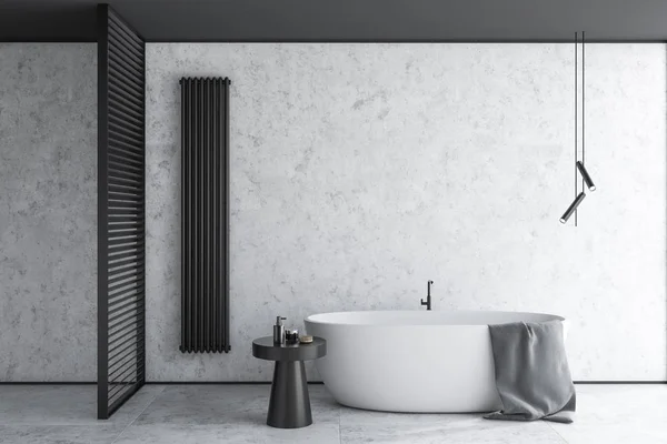 Modern, világos fürdőszoba belső. — Stock Fotó