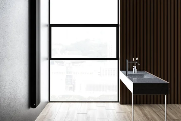 Baño de diseño moderno Interior. — Foto de Stock