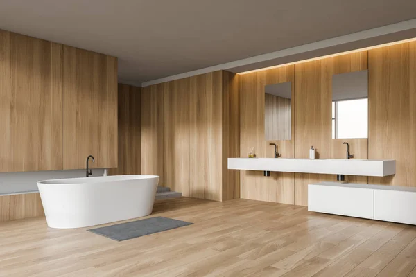 Modernes Design Badezimmer Interieur. — Stockfoto