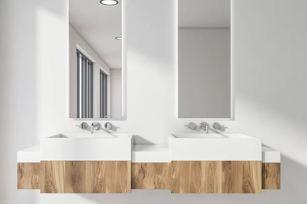 Modern ışık banyo iç. — Stok fotoğraf