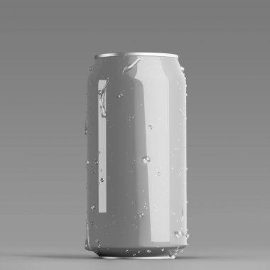 Gri Alüminyum su damlaları ile olabilir