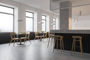 Modern bar veya pub köşesi