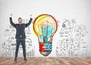 Kazanan işadamı ve onun fikri