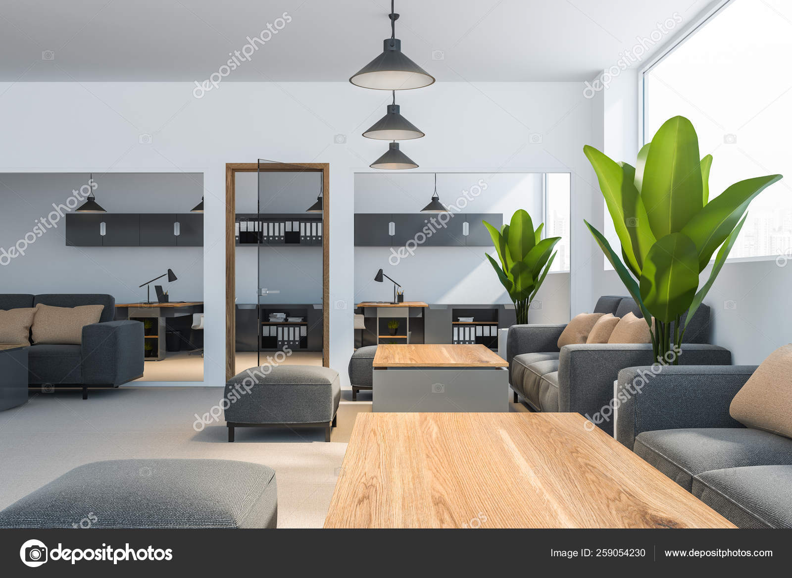 Office Waiting Room Interior Stock Photo C Denisismagilov 259054230