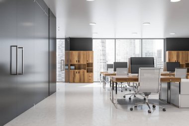Modern danışmanlık şirketi ofis iç