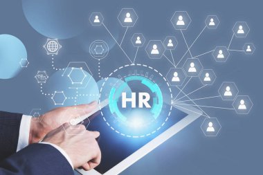 Tabletli adam, İnsan Kaynakları sosyal bağlantı arayüzü