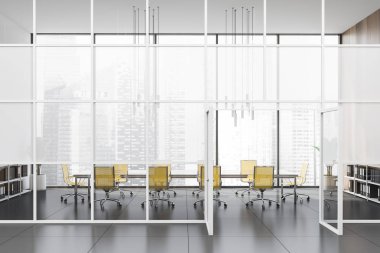 Toplantı odası iç cam duvar