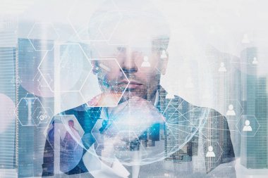 Şehirde düşünen adam, küresel sosyal bağlantı